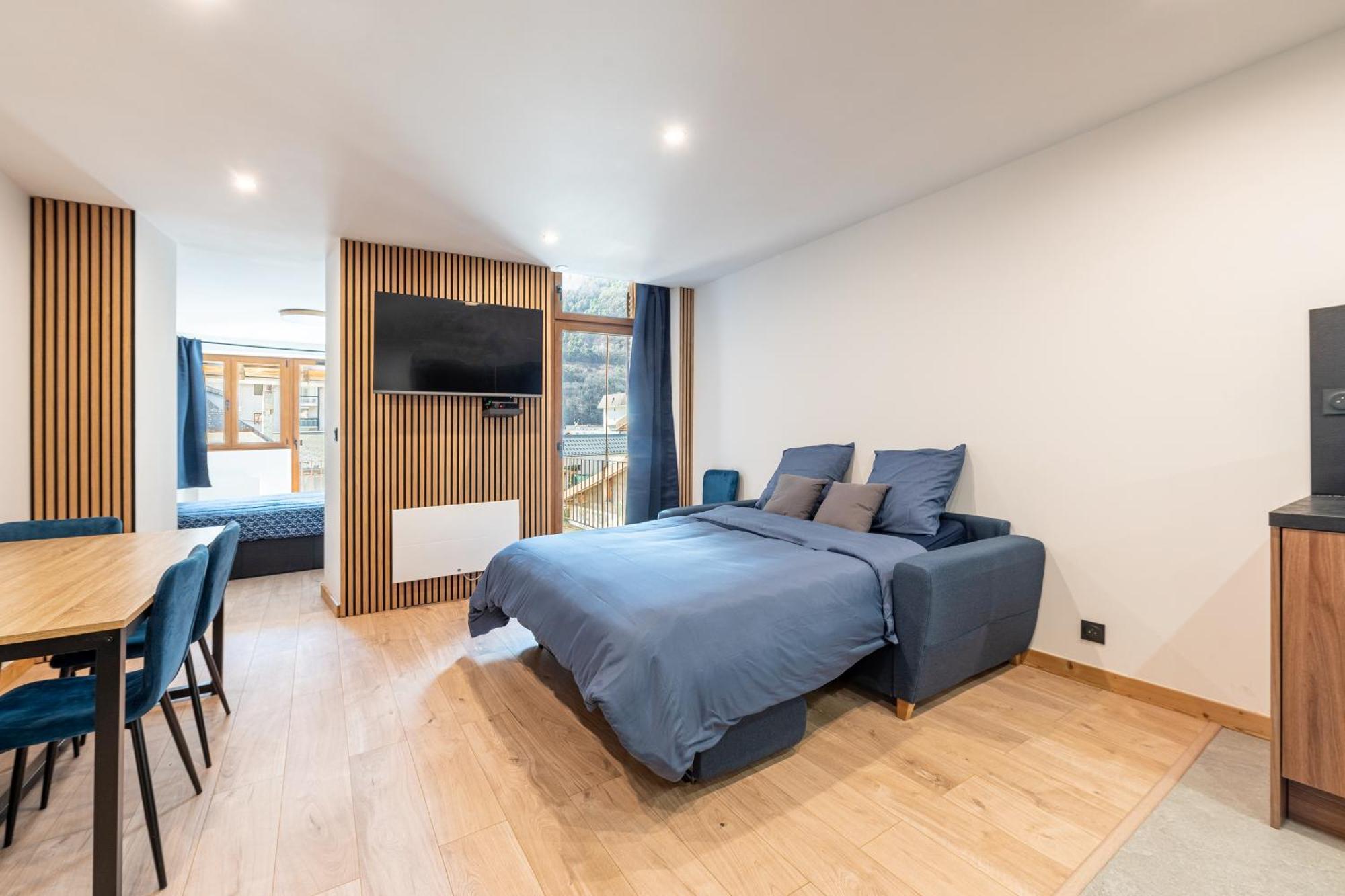 Appartement T2 "Le De Funes" 무티에 외부 사진